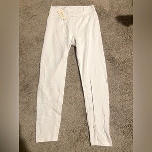Forever 21 white high waist leggings